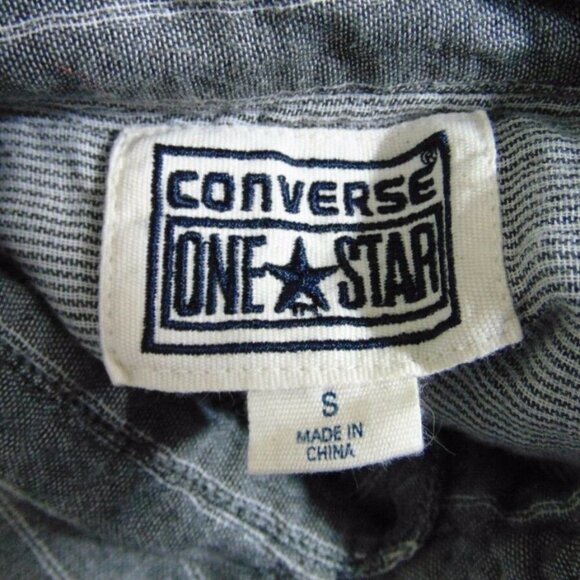 Converse One Star Gray Long Sleeve Size S - Picture 7 of 8